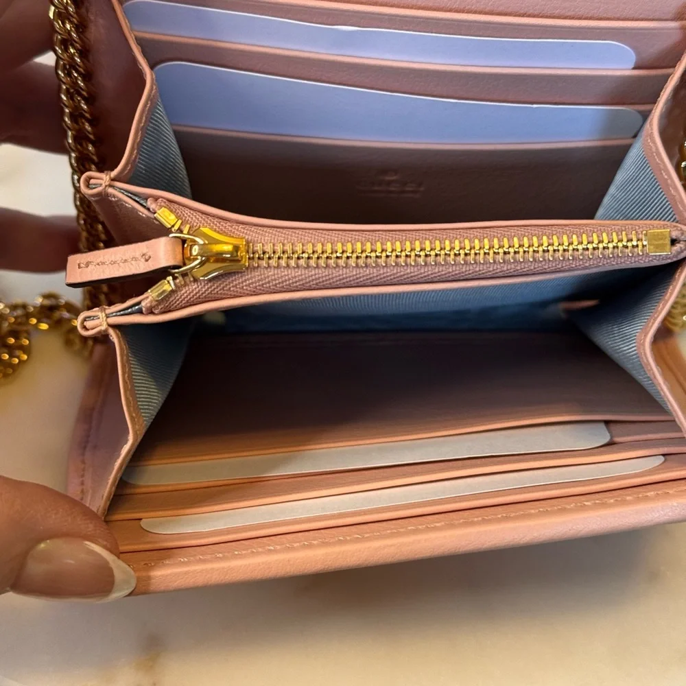 Gucci Blush Pink Mini Blondie Bag NEW Full Inclusion! - Picture 10 of 14